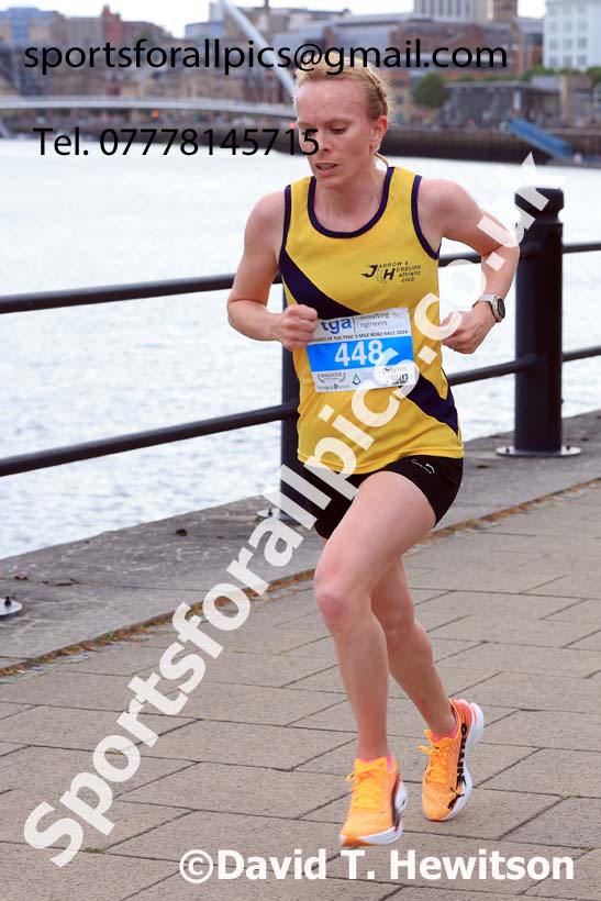 Bridges of the Tyne 5 Mile Road Race, Newcastle Quayside.  Photo: David T. Hewitson/Sports for All Pics